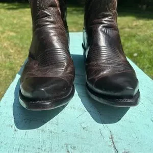 Lucchese | Shoes | Lucchese Mens Boots Corbin Chocolate  display picture 3